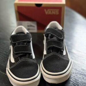 Little Boys Suede Vans. Size 11. Like new.